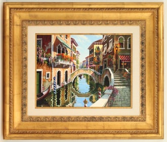 Bob Pejman (B 1963) USA, Embellished Giclee