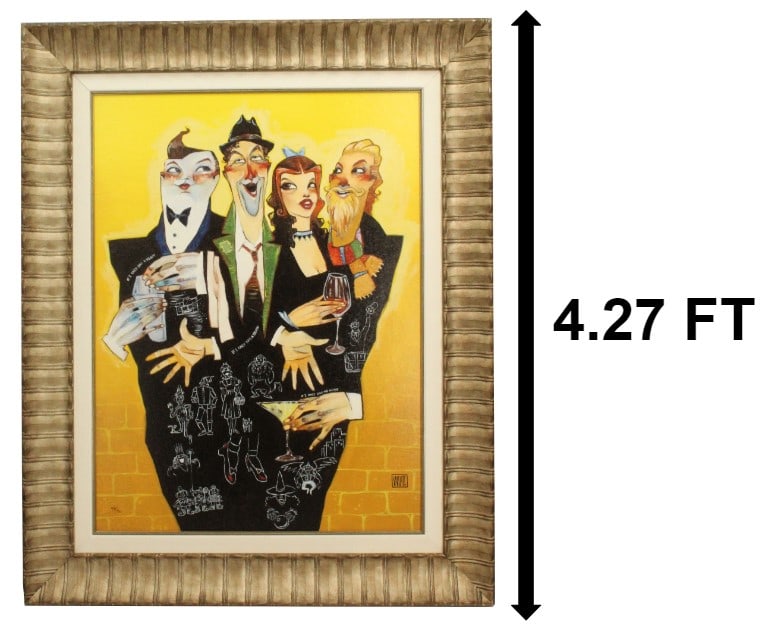 Todd White (20th C) USA, Embellished Giclee (1 of 12)