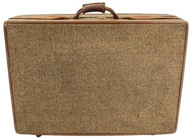 Vintage Hard Sided Hartmann Rolling Suitcase