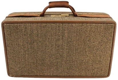 Vintage Hard Sided Hartmann Suitcase