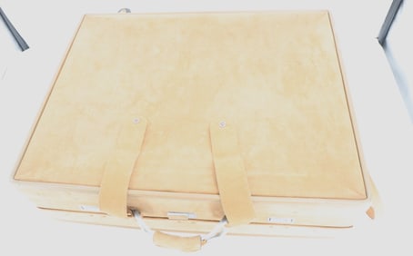 Hartmann Ultrasuede Rolling Suitcase