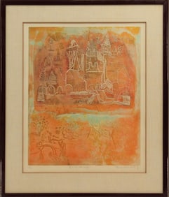 Shoichi Hasegawa (1929-2023) Japanese, Color Etch