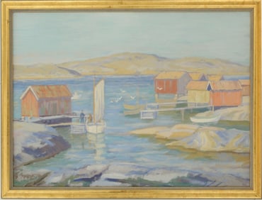 Gunnar Bergqvist (1903-1995) Swedish, Painting