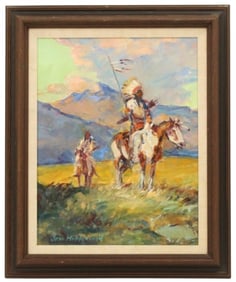 Jean Holdenried (1913-2009) American, Oil/Canvas