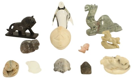 (12) Animal Figurines