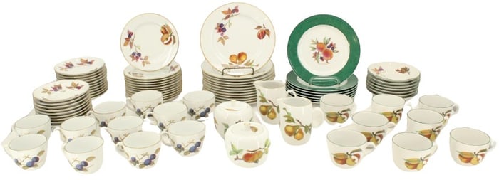(81)  Royal Worcester Evesham Set