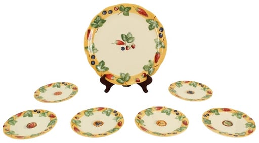 (7) Farandole Gien Plates
