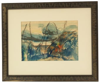 William Fanning (1887-1986) US, Watercolor