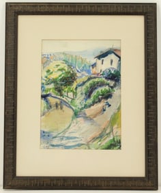 William Fanning (1887-1986) US, Watercolor