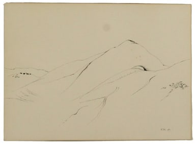 W. Dole (1917-1983) USA, Ink/Board