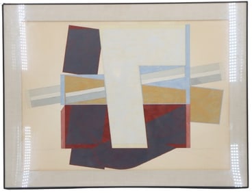 Edwin Mieczkowski (1929-2017) Gouache & Pencil