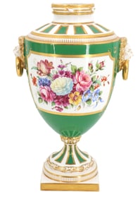 Royal Worcester Hand Painted Vase