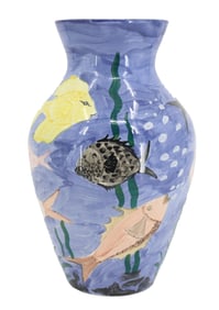 Hand Painted Vase
