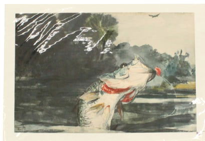 Winslow Homer (1836-1910) USA, Print