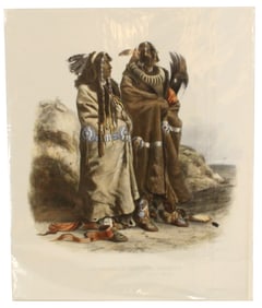 Johann Bodmer (1809-1893) Swiss/Fr, Archival Pr