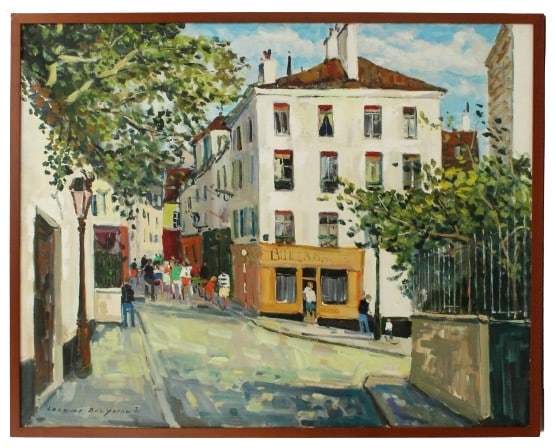 Jacques Bouyssou (1926-1997) French, Oil on Canvas (1 of 11)