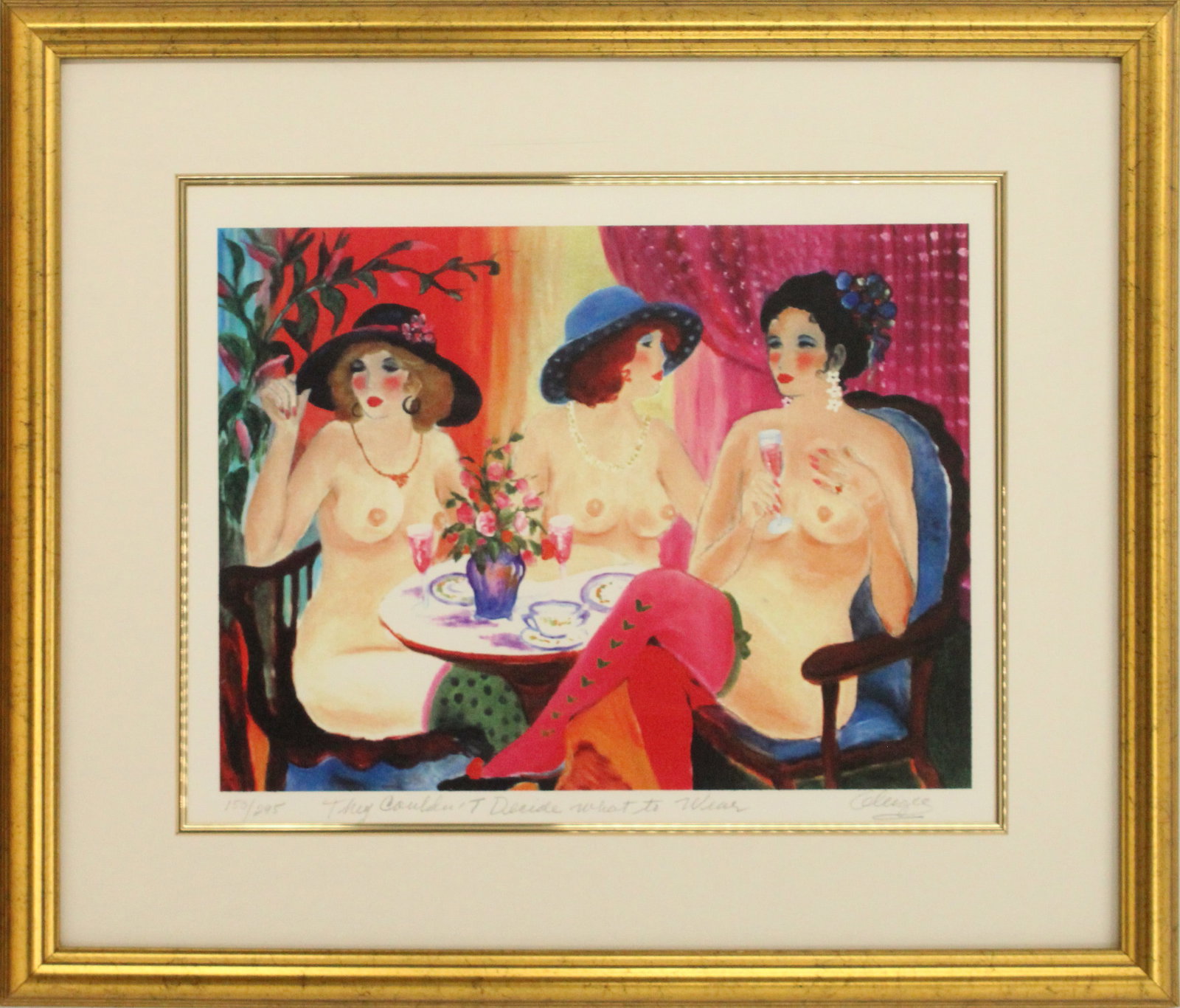 Hilda Gleizer Rindom (1930-2004) American, Signed Lithograph (1 of 11)