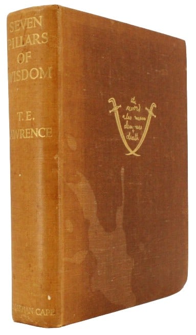 T.E. Lawrence (1888-1935) British, Seven Pillars of Wisdom 1935 Edition (1 of 16)