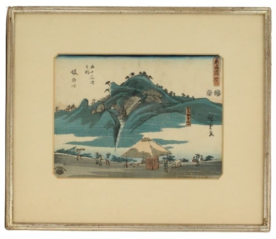 Utagawa Hiroshige (1797-1858) Japanese, Woodblock Print (1 of 3)