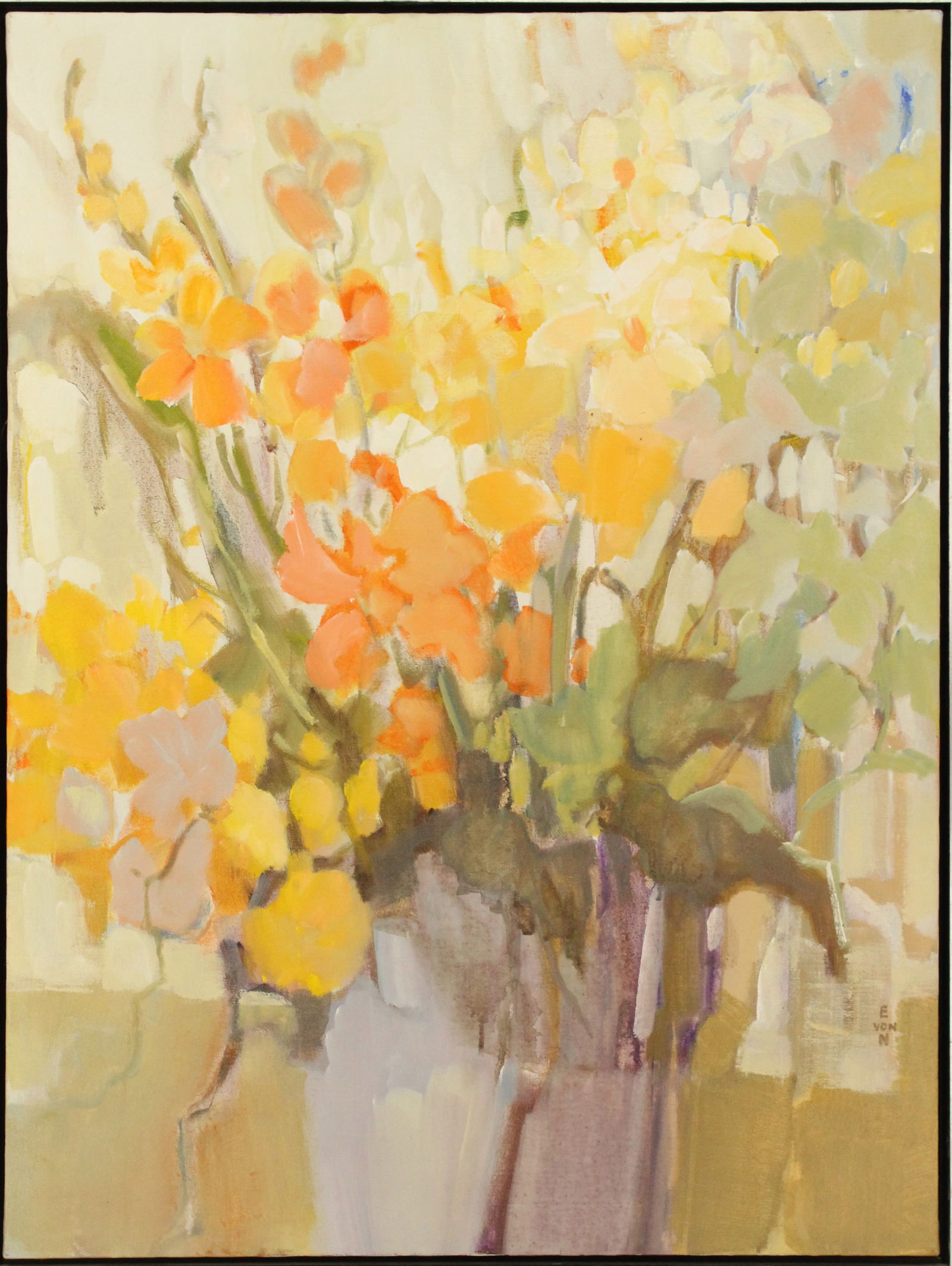 Eve Von Neumann (1907-1991) British/American, Oil on Canvas (1 of 16)