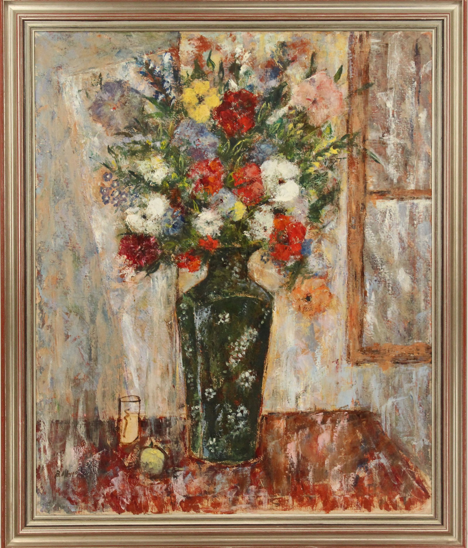 Beverly H. Hopps (1930-2024) American, Still Life Oil on Canvas (1 of 11)