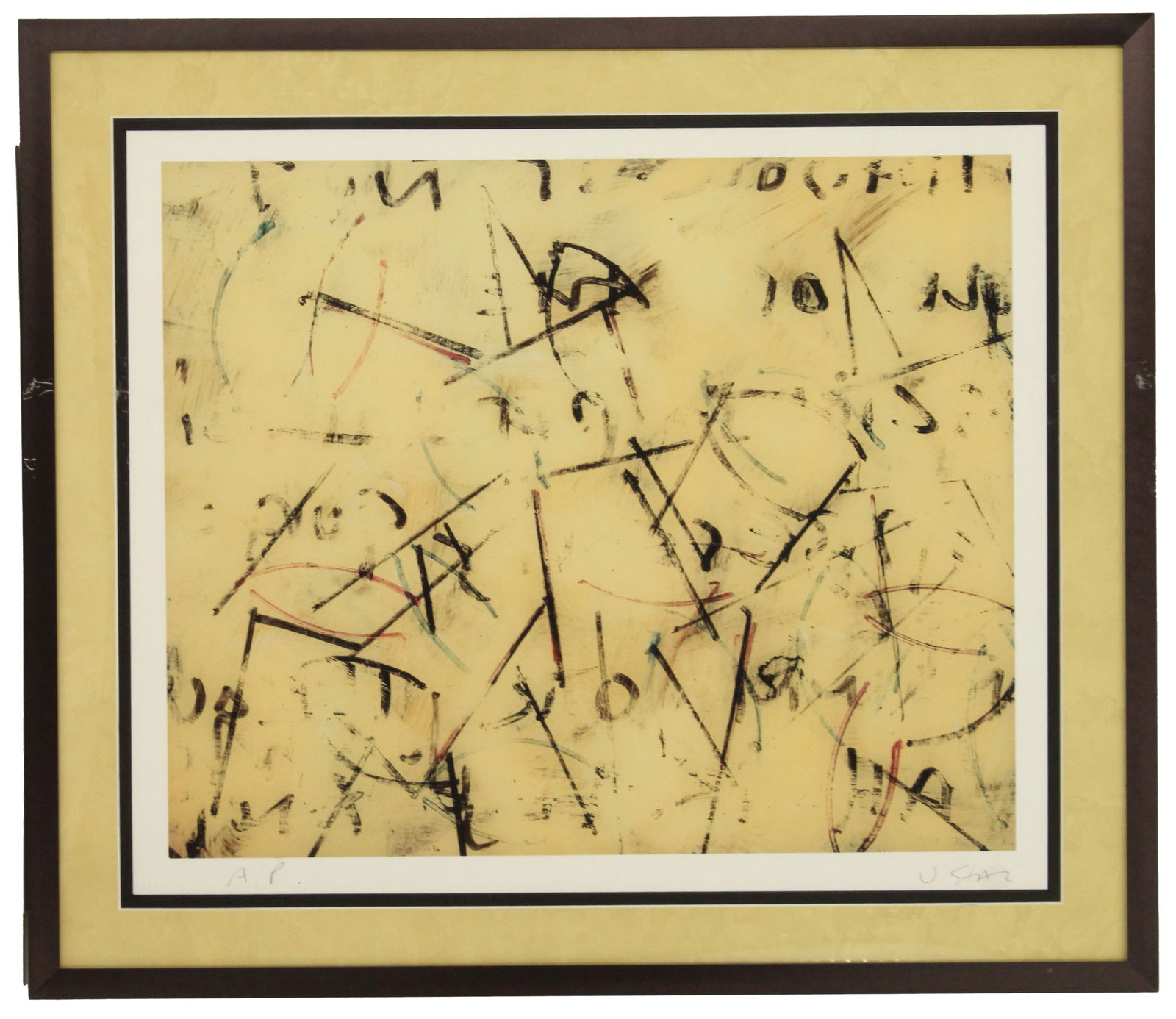 Signed U. Star Abstract Artist's Proof (1 of 13)