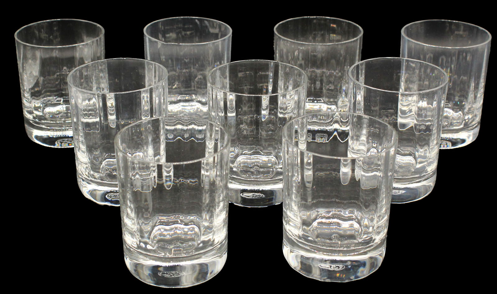 (9) Capri Optic Baccarat Rocks Glasses (1 of 16)
