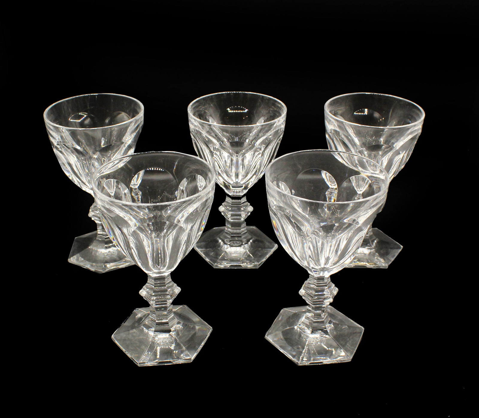 (5) Baccarat Glass Goblets (1 of 15)