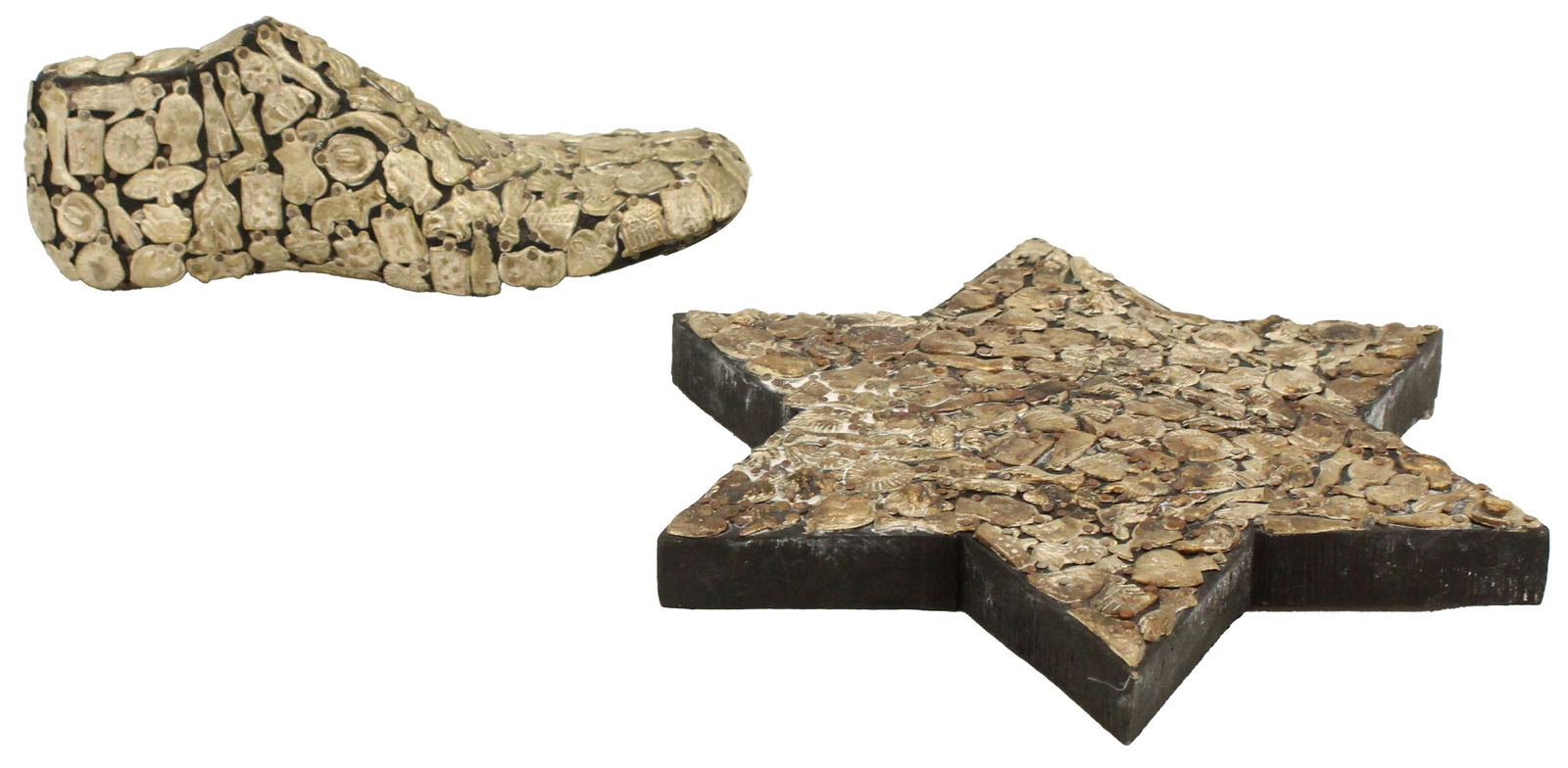 (2) Mexican Folk Art Votive Sculptures (1 of 18)