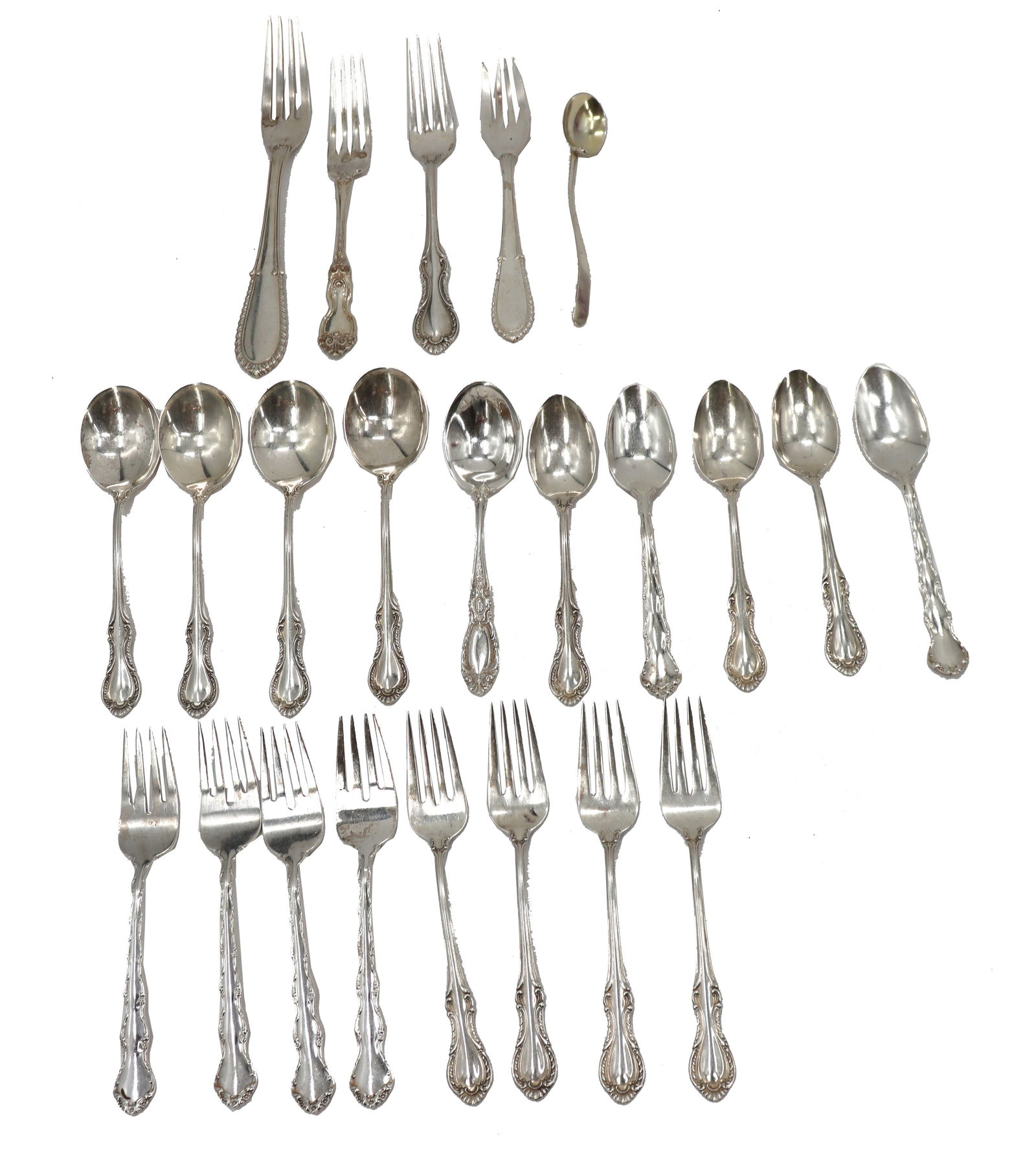 23 sterling pieces 30 Ozt (1 of 20)