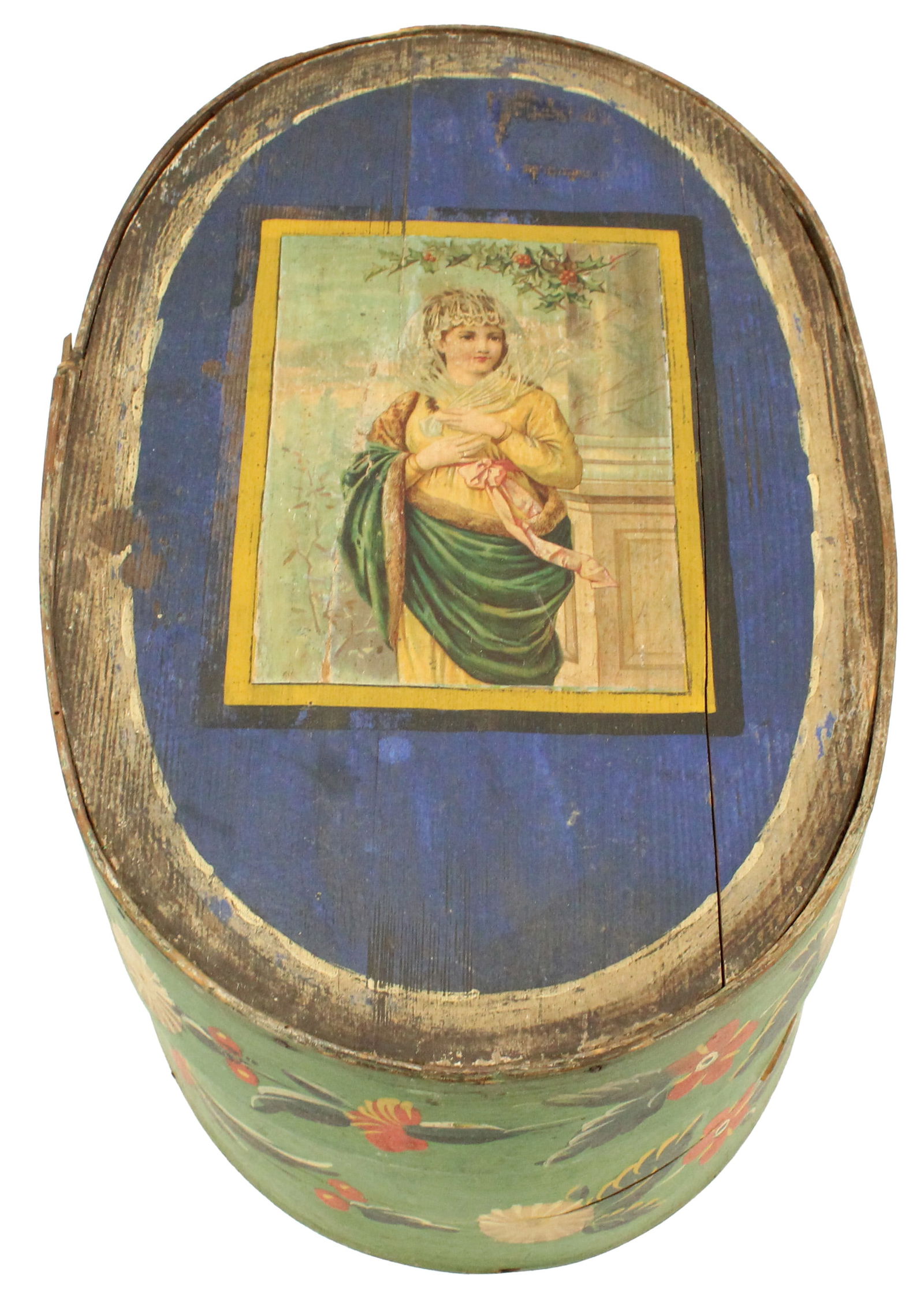 Painted Bentwood Brides Box (1 of 20)