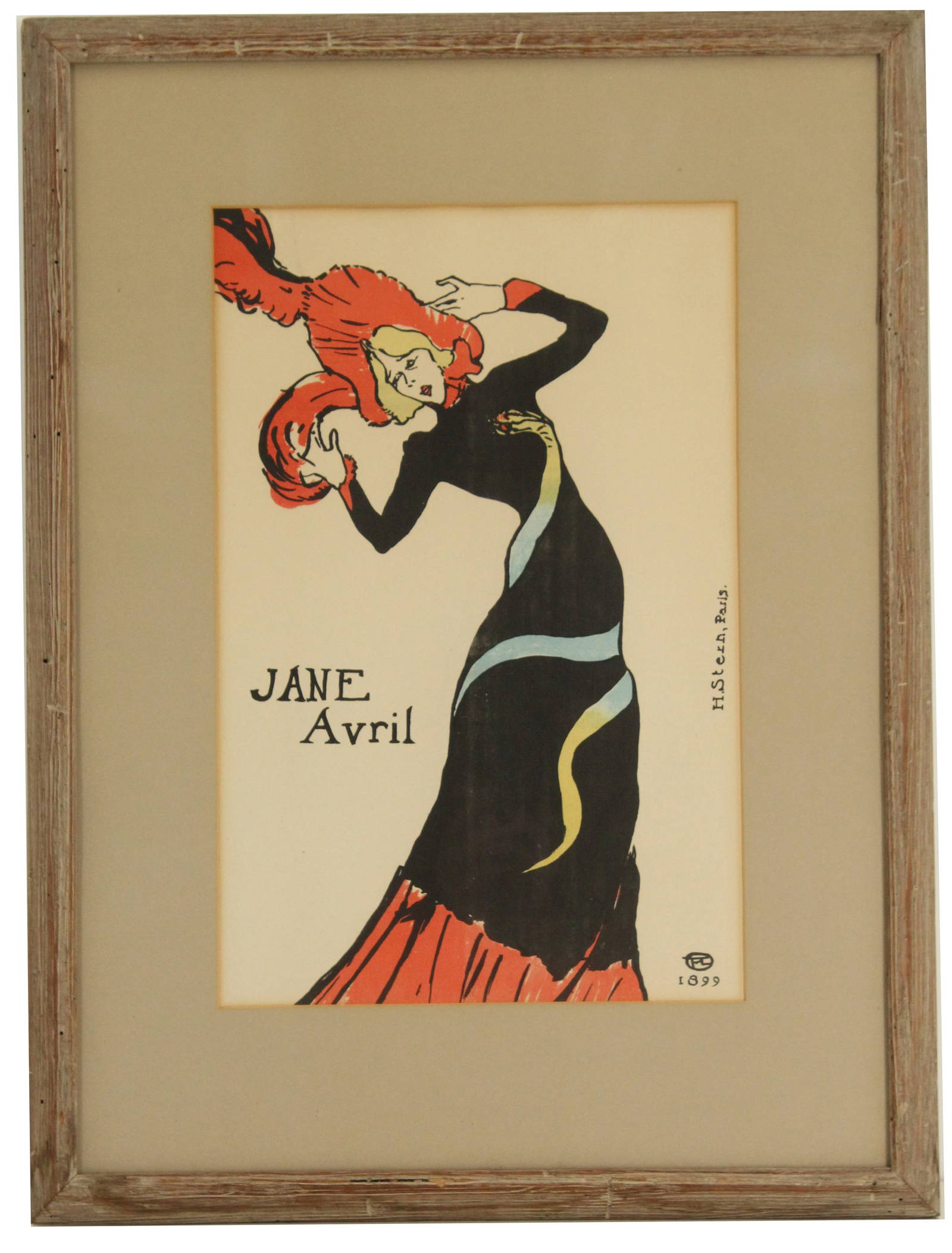 Henri Toulouselautrec (18641901) French, Lithograph "jane Avril" Auction