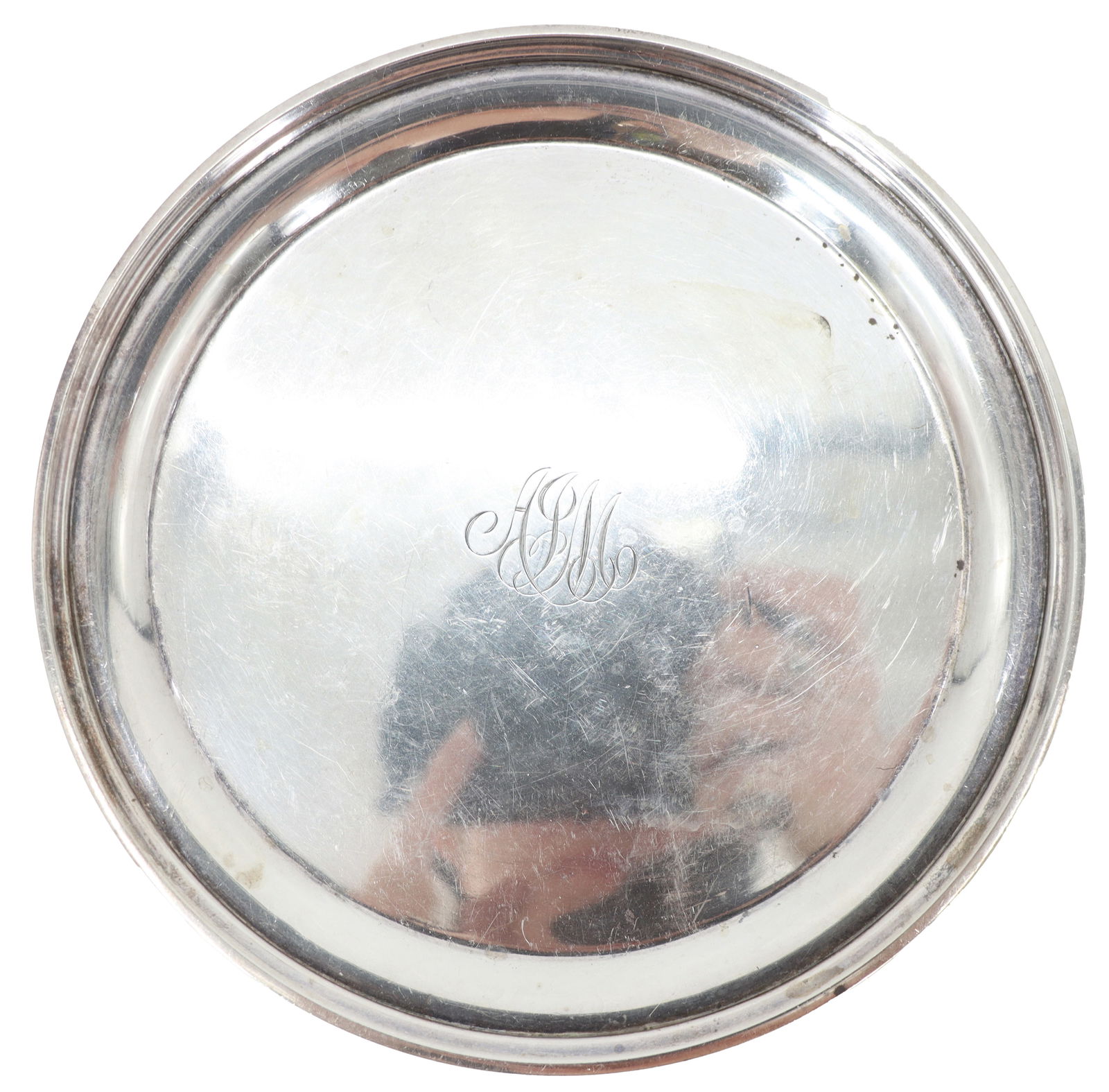 S. Kirk & Son Inc. Sterling Monogrammed Plate - 6.630 ozt. (1 of 11)