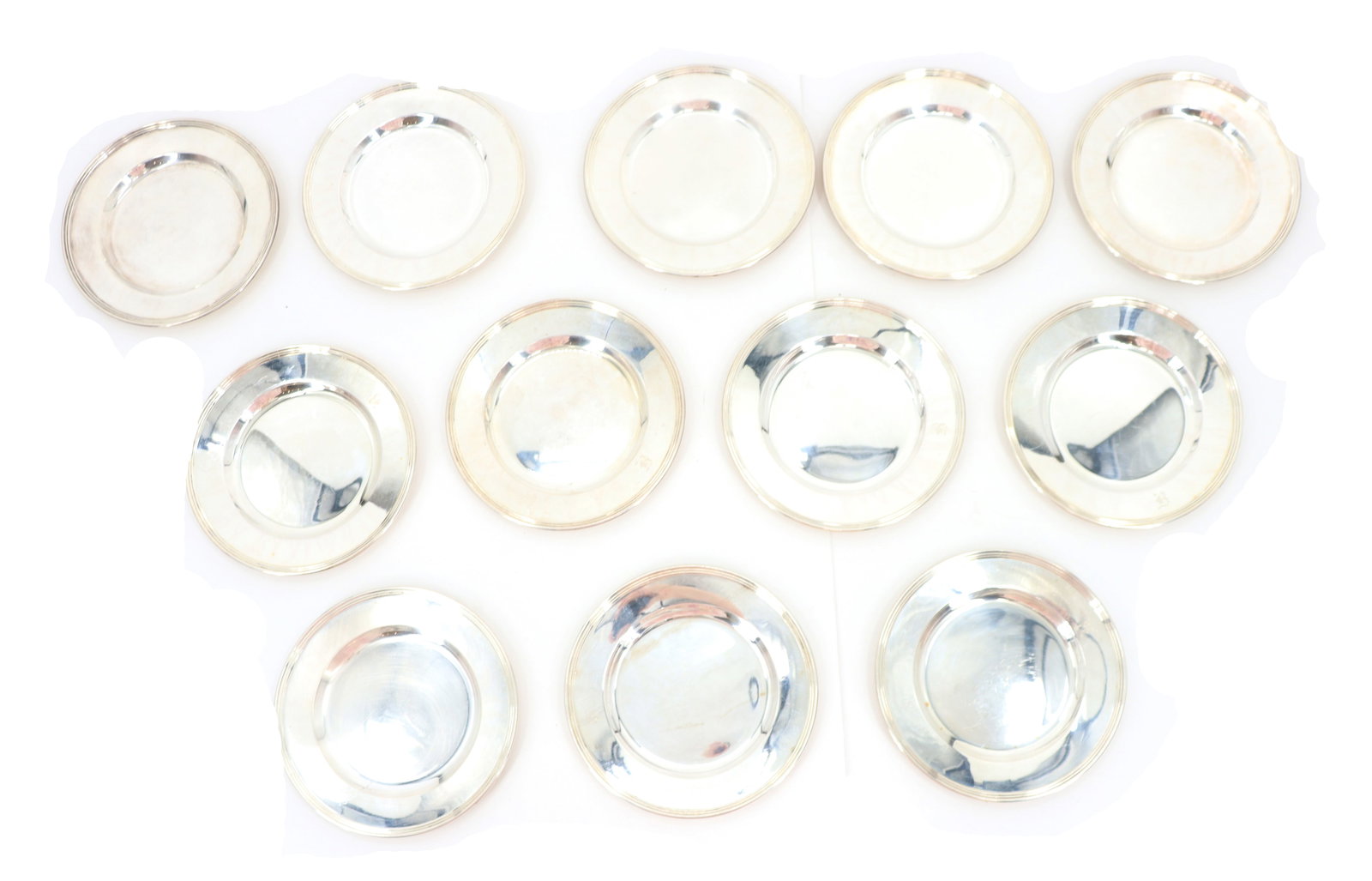 Collection of 12 Sterling Silver Dishes 28.1 Ozt (1 of 16)