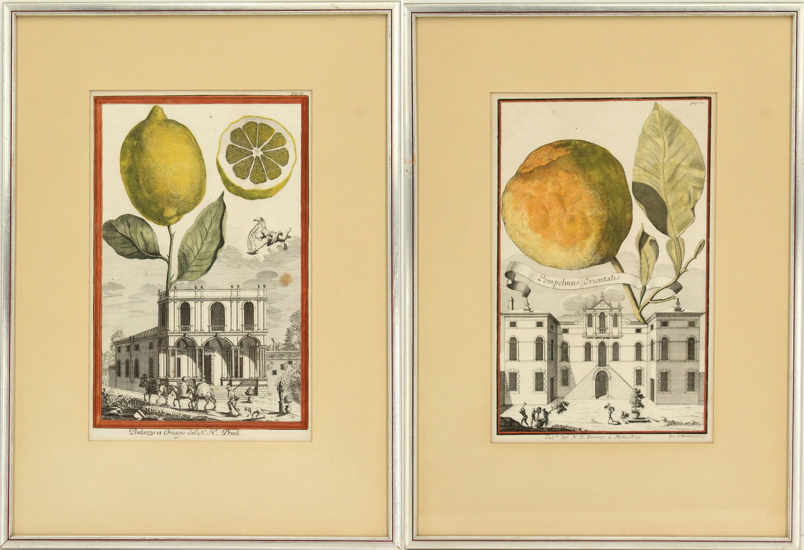 Joseph de Montalegre (1672-1729) Bohemian, Pair of 18th Century Prints (1 of 20)