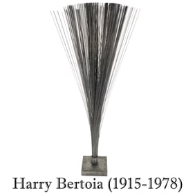 Bertoia, Harry (1915-1978) Italian/American,&nbsp;Monumental 1960s Spray Steel Sculpture