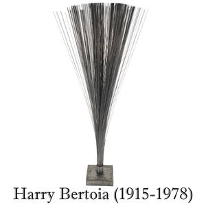 Bertoia, Harry (1915-1978) Italian/American, Monumental 1960s Spray Steel Sculpture