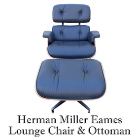 Brand New Herman Miller Eames Lounge Chair & Ottoman