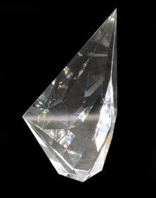 Christopher Ries (Born 1952) American, Glass Sculpture