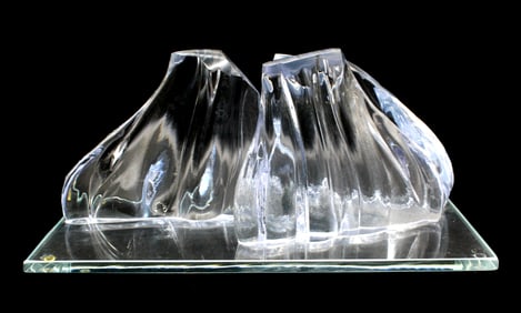 Caleb Nichols (Born 1959) American, Art Glass Sculpture