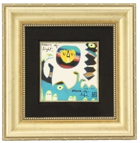 David (LEBO) Le Batard (1972-2023) American, Mixed Media On Canvas