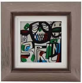 David (LEBO) Le Batard (1972-2023) American, Four Seasons (Spring) Painting