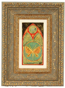 Autumn De Forest (Born 2001) American, Painting on Metal