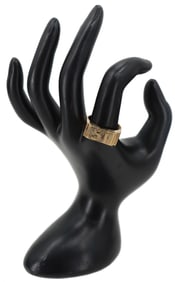 14k Yellow Gold Ring - 12.4 g.