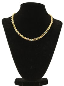 14k Multi-Stone Necklace - 26.4 g