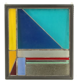 Hanging Stained Glass Panel