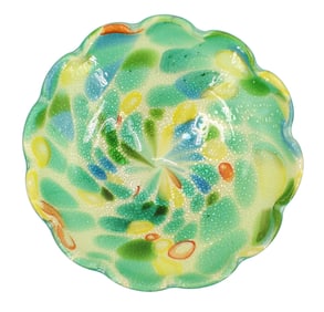 Attributed to Dino Martens (1894-1970) Italian, Vintage Murano Glass Candy Bowl