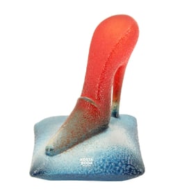 Kosta Boda Kjell Engman Ruby Stiletto Paperweight