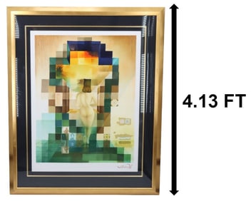 Salvador Dali (1904-1989) Spanish, Abstract Abraham Lincoln Numbered Lithograph