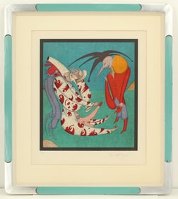 Mihail Chemiakin (Born 1943) French/Russian, Limited Edition Signed Lithograph